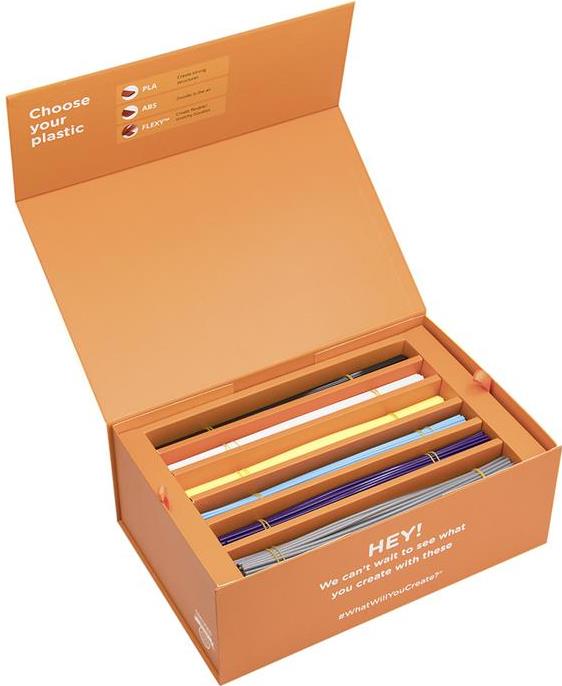 3Doodler Create LP Plastic Kit (8CPLFILLED)