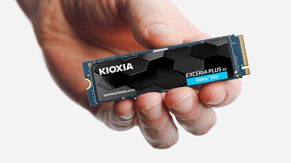 KIOXIA Exceria Plus G3 Series SSD 2 TB M.2 2280 NVMe PCIe 4.0 x4