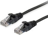 Equip Patchkabel Cat6A U/UTP 2xRJ45 1.50m schwarz LSZH Polybeutel (603153)