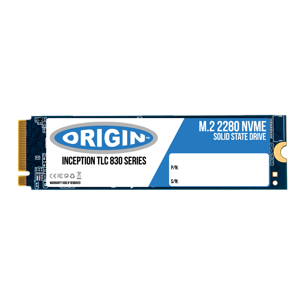 Origin Storage Inception TLC830 Pro Series 256 GB SSD M.2 2280 PCIe 3.1 NVMe