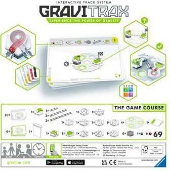 Ravensburger GraviTrax the game Course. Produkttyp: Play vehicle track, Empfohlenes Alter in Jahren (mind.): 8 Jahr(e), Empfohlenes Alter in Jahren (max.): 99 Jahr(e) (27018 7)