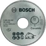 Bosch Diamanttrennscheibe Durchmesser 65 x 15 mm 2609256425 für Fließen, Feinstein, Keramik (2609256425)