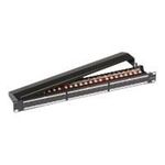 EFB-Elektronik Patchpanel STP 24xRJ45 Cat.6A/Class EA, 19- 1HE, RAL9005 schwarz Hersteller: EFB Elektronik (37656.1)
