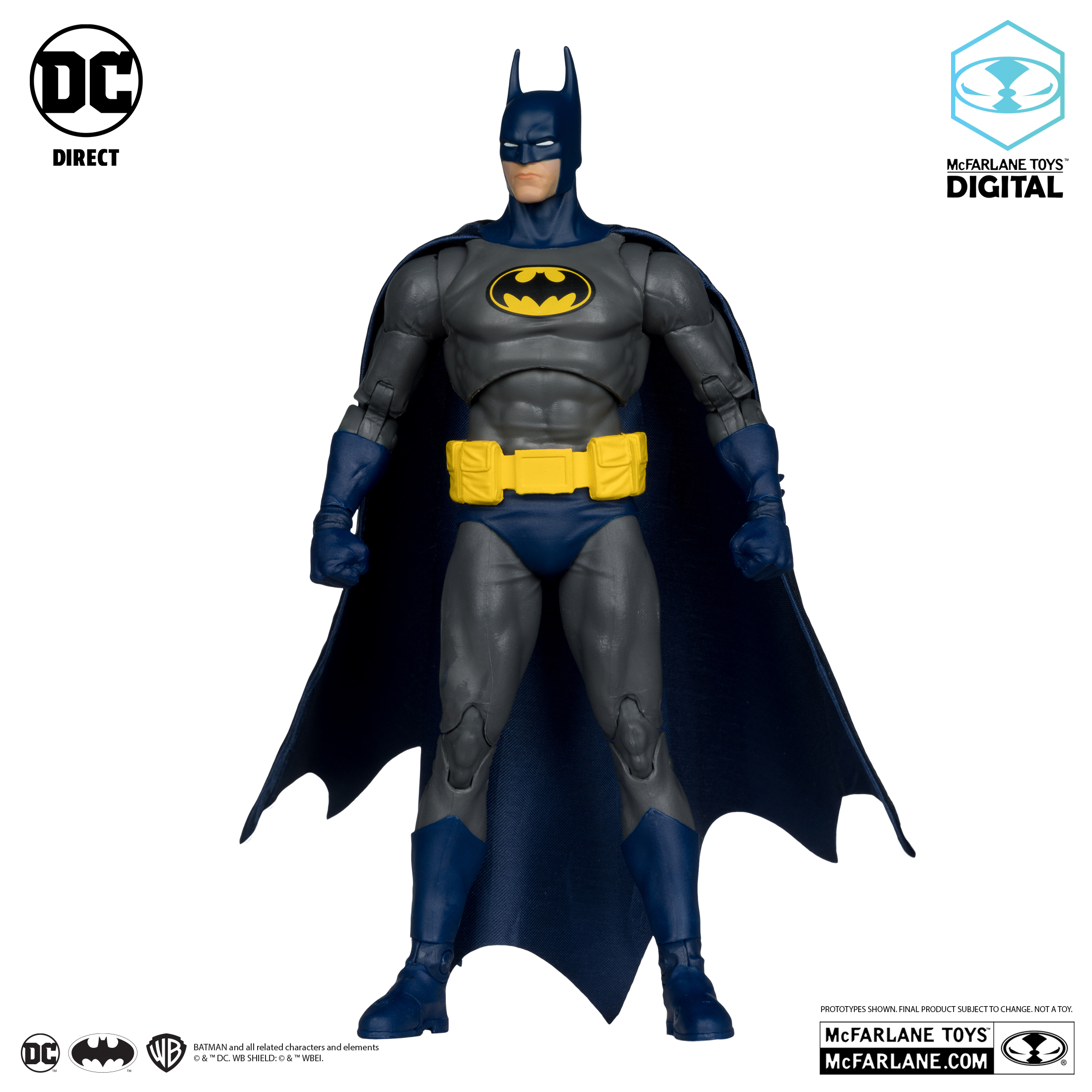 McFarlane Toys DC Direct Batman Actionfigur 7" Schwarz