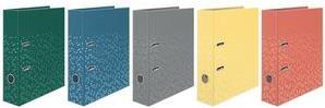 HERMA 1x5 Herma Ordner Color Standard grün/blau/grau/gelb/rot    20110 (20110)