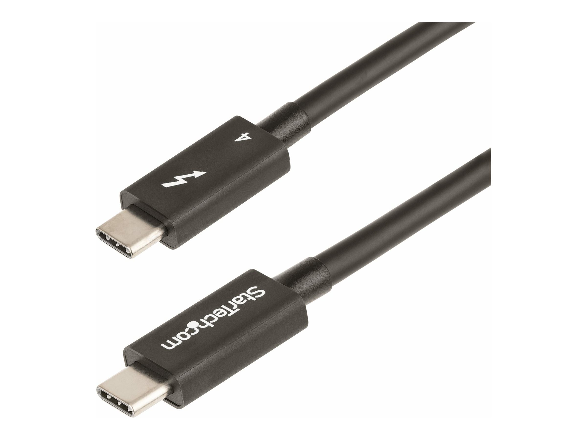 StarTech TBLT4MM50CM Thunderbolt 4 Kabel 50 cm 40 Gbit/s Schwarz