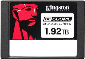 KINGSTON 1920G DC600ME 2.5IN SATA SSD ENTERPRISE (MIXED-USE) TCG OPAL (SEDC600ME/1920G)