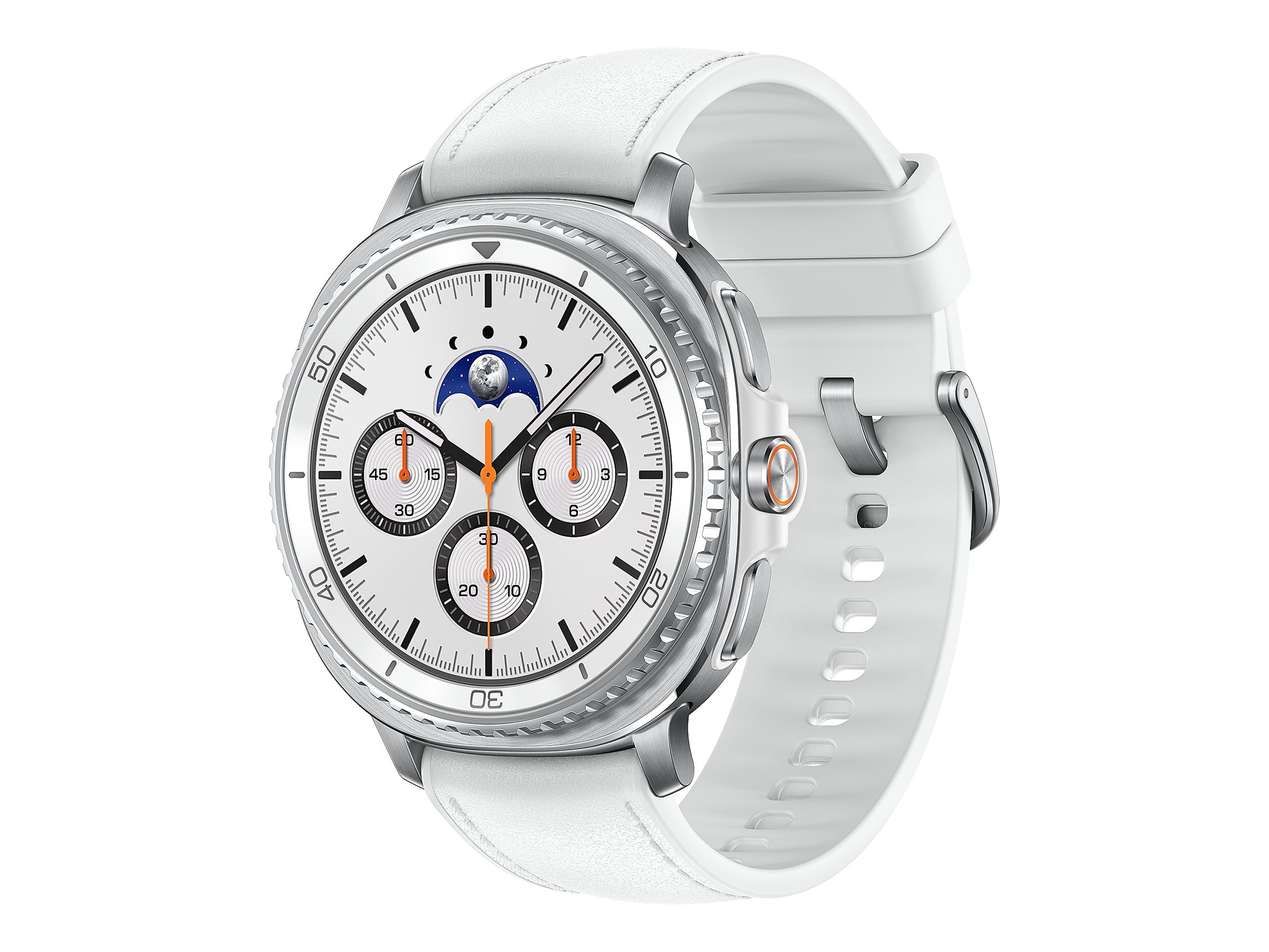 Samsung Galaxy Watch8 Classic 1.34" 64 GB 2 GB RAM LTE Wear OS Weiß, Silber