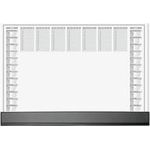 Sigel Schreibtischunterlage Office 2026/2027 weiß Papier 40 (H6365)