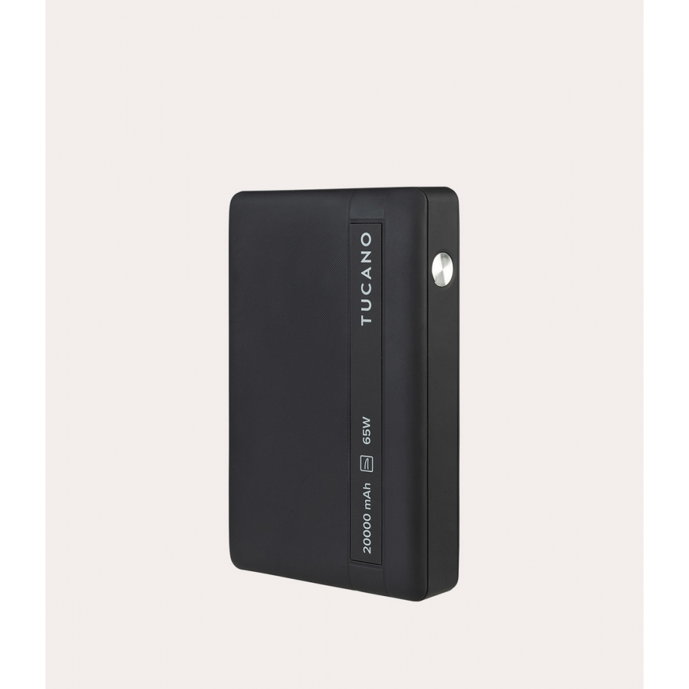 Tucano Powerbank MA-PBLA2065-BK 20000 mAh 65 W Schwarz