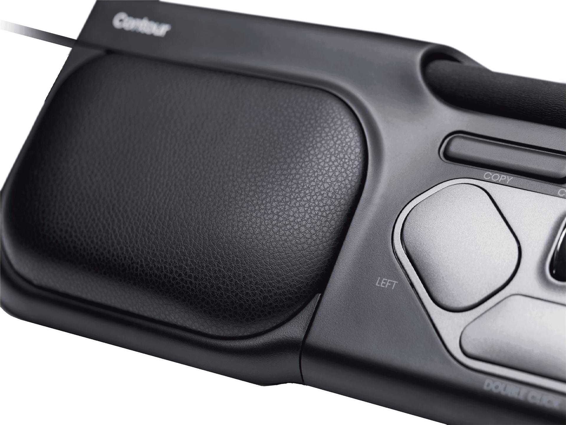 Contour RollerMouse Pro3 Handgelenkstützen-Set Long & Short Schwarz