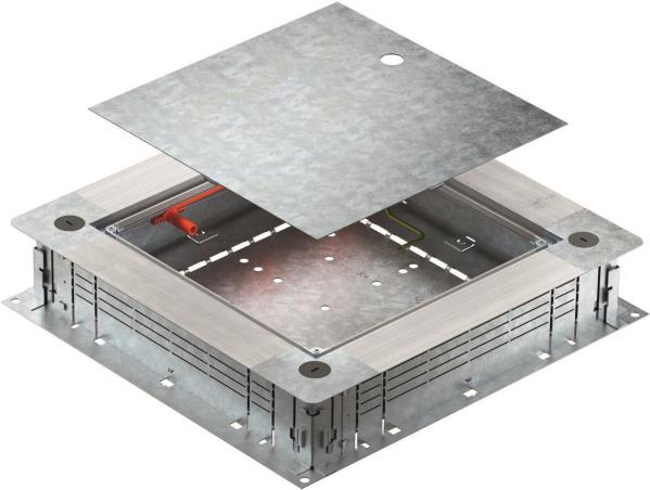 OBO UZD250-4 Zug-u.Abzweigdosef.Estrichhöhe 80-160mm 7410022 (7410022)