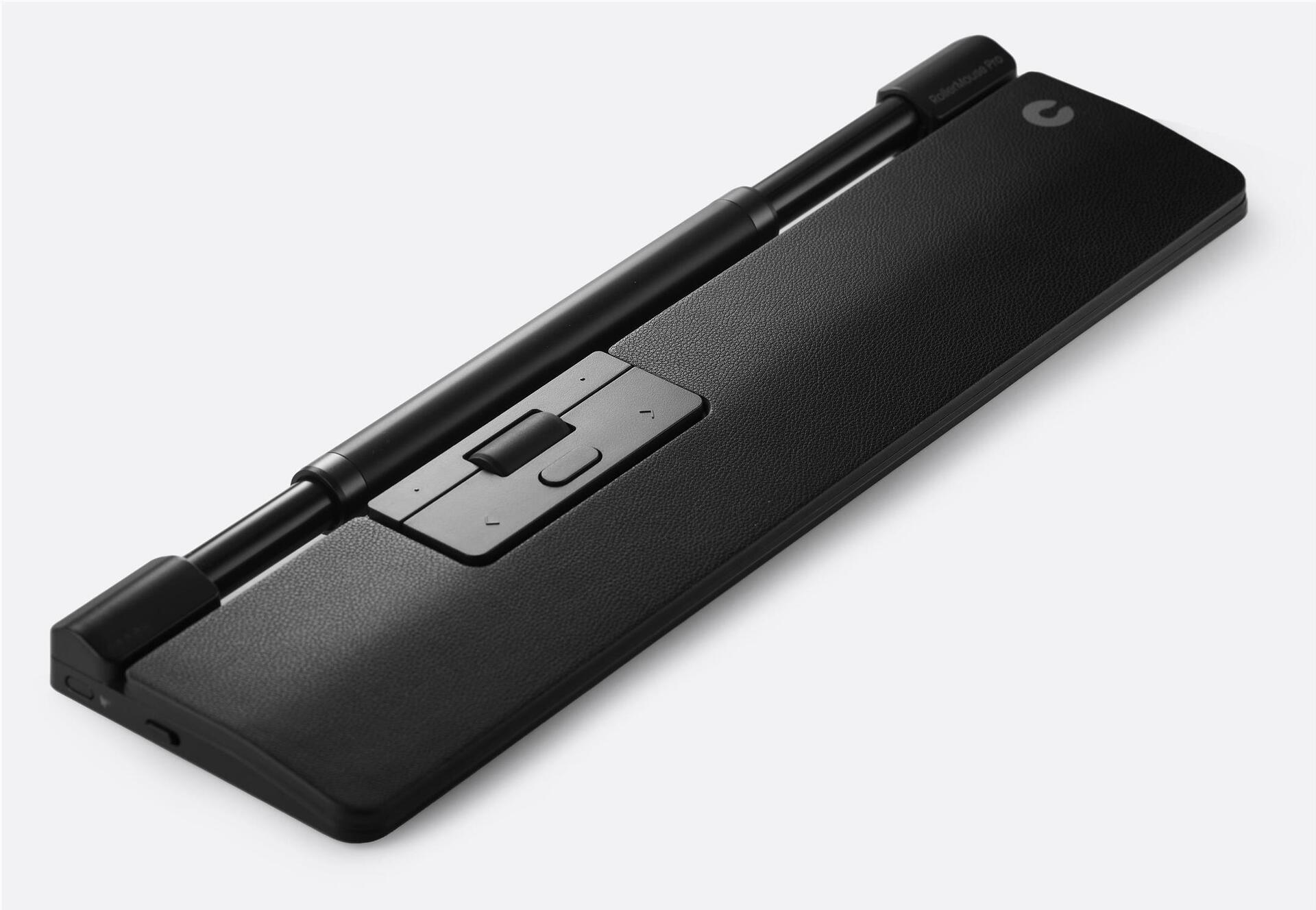 Contour RollerMouse Pro Zentrale Maus kabelgebunden Vegan-Leder Grau