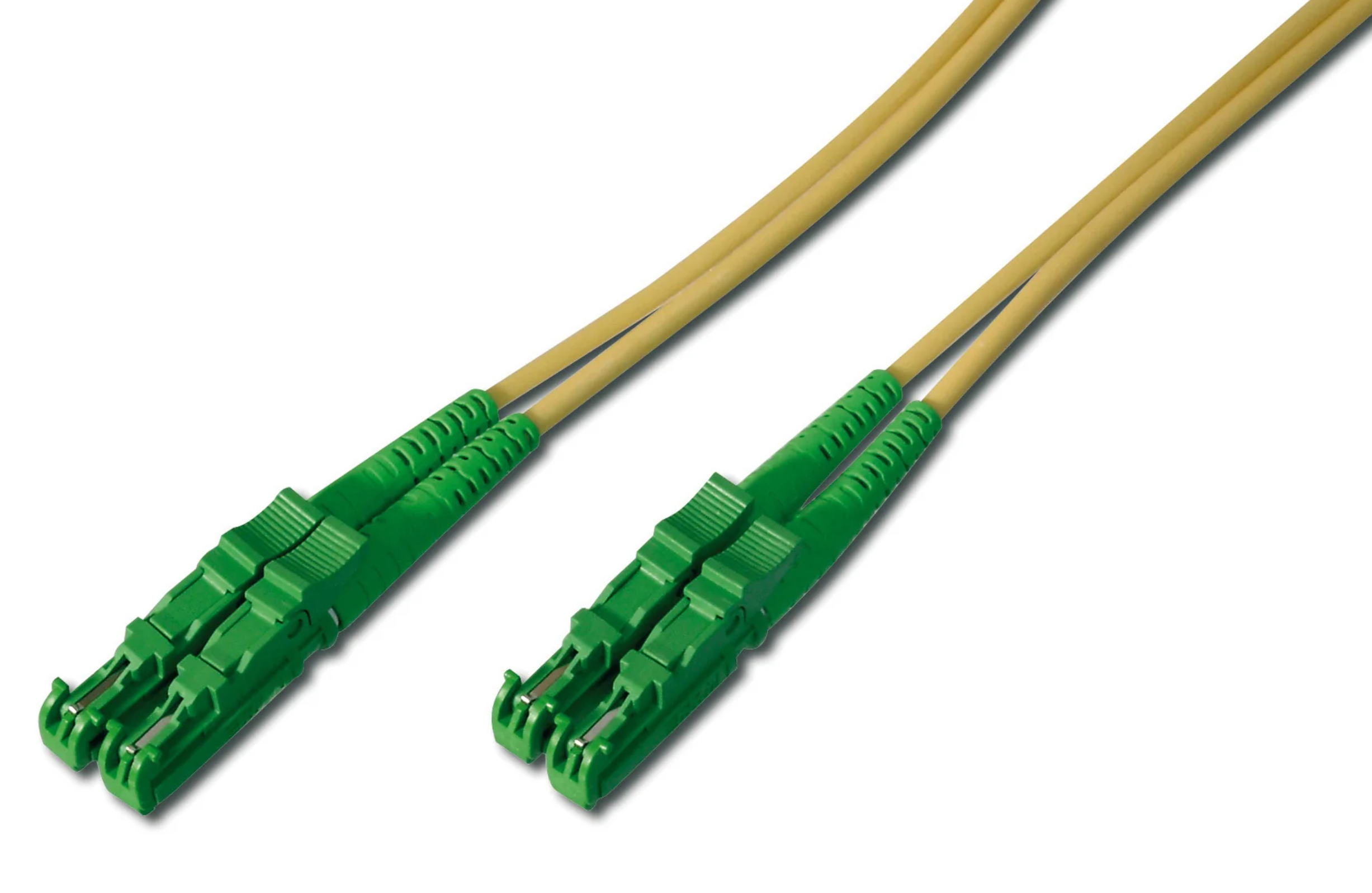 Equip Patchkabel E2000/APC-E2000/APC SM Duplex OS2 0,5 m Gelb