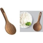 metaltex Reislöffel Acacia Line, Akazienholz Farbe: braun, Maße: (B)90 x (T)258 x (H)18 mm - 1 Stück (234706000)