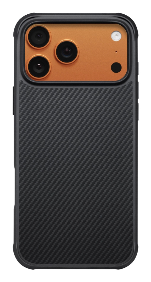 Pitaka Aramid ProGuard Case für iPhone 17 Pro Schwarz/Grau