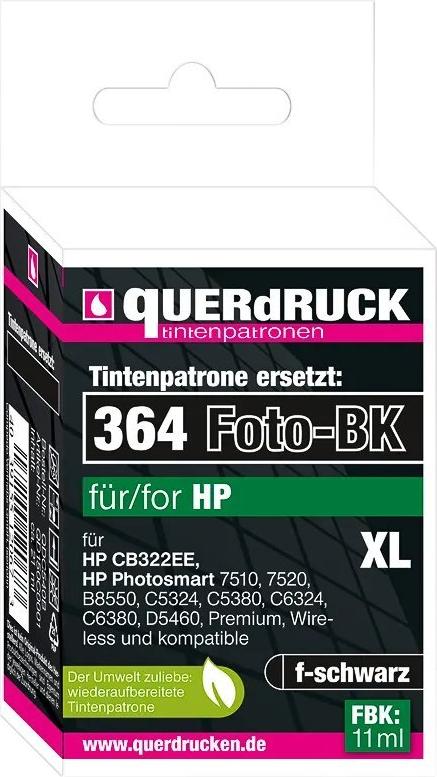 TINTE FUER HP 364XL FOTO-SCHWARZ Blister (QD150H0014)