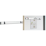 Maultalent Schreibtisch-Werkzeugschiene Durchgeschraubt 1000 mm Aluminium (6248408)