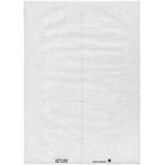 LEITZ Blanko-Beschriftungsschildchen, PC-beschriftbar, weiß weiß, für Registratur Orgacolor, selbstklebend (6643-00-01)