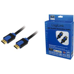 LogiLink HDMI Kabel High Speed, mit Ethernet Kabel, 5,0 m zur Übertragung von Audio, Video und Ethernet Daten (CHB1105)
