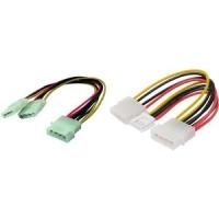 shiverpeaks Molex 4-pin/2 x Molex 4-pin 0.15m (BS78230)