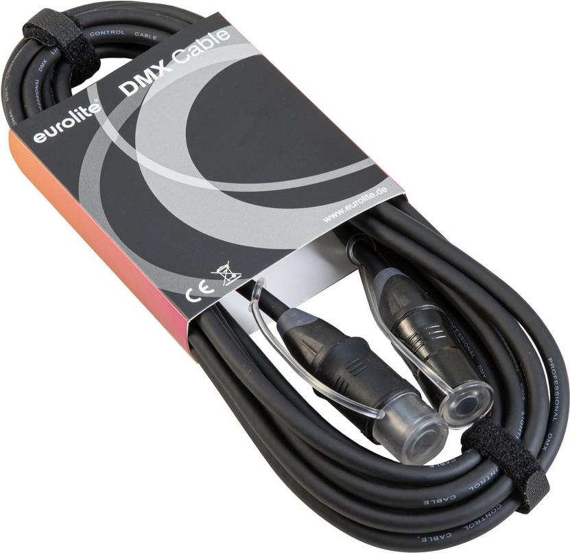 EUROLITE DMX Kabel EC-1 IP65 3pol 5m sw (30227873)
