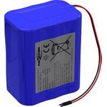 Ansmann 3S2P Akkupack 6x 18650 Kabel Li-Ion 10.8V 6700mAh 10.8 V 6700 (2447-3050-40)