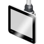 Rittal Anschlusskonsole VESA 75/100 CP 6206.480 Zink Grau (6206.480)