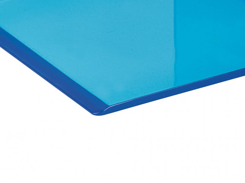 MAUL Buchstützen Acryl 10 x 13 cm Blau (3513631)