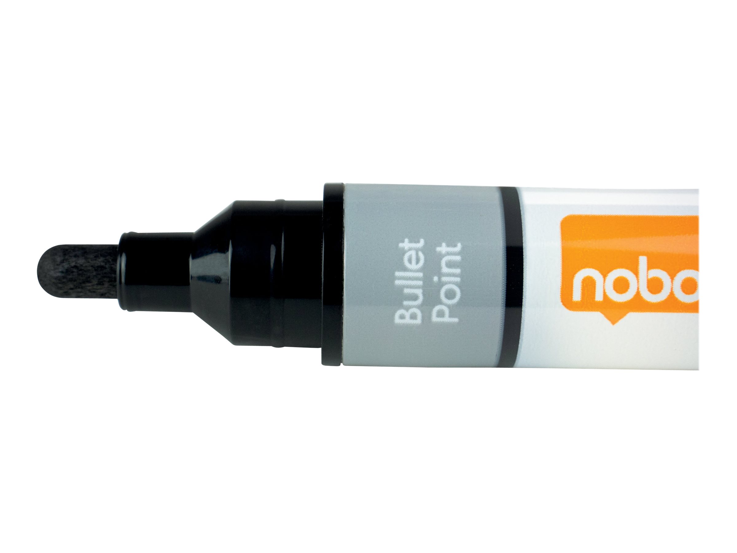Nobo Liquid Ink Whiteboard-Marker Rundspitze 3 mm, 6er Set Mehrfarbig