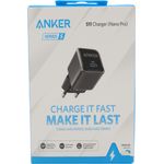 Anker Nano 20W USB C Ladegerät, PIQ 3.0 Kompaktes USB C Netzteil black (194644078317)