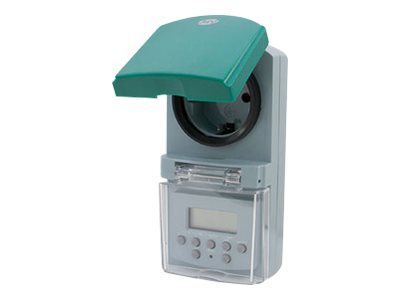 REV Ritter Timer IP44 Digital Grün