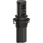 BACHMANN ELEVATOR2 1xCEE7/3 2xEuro, RAL9005 2,0 m AEH (BM0020498)