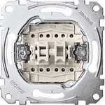 Merten MEG3626-0000 Elektroschalter Rocker switch 1P Metallisch (MEG3626-0000)