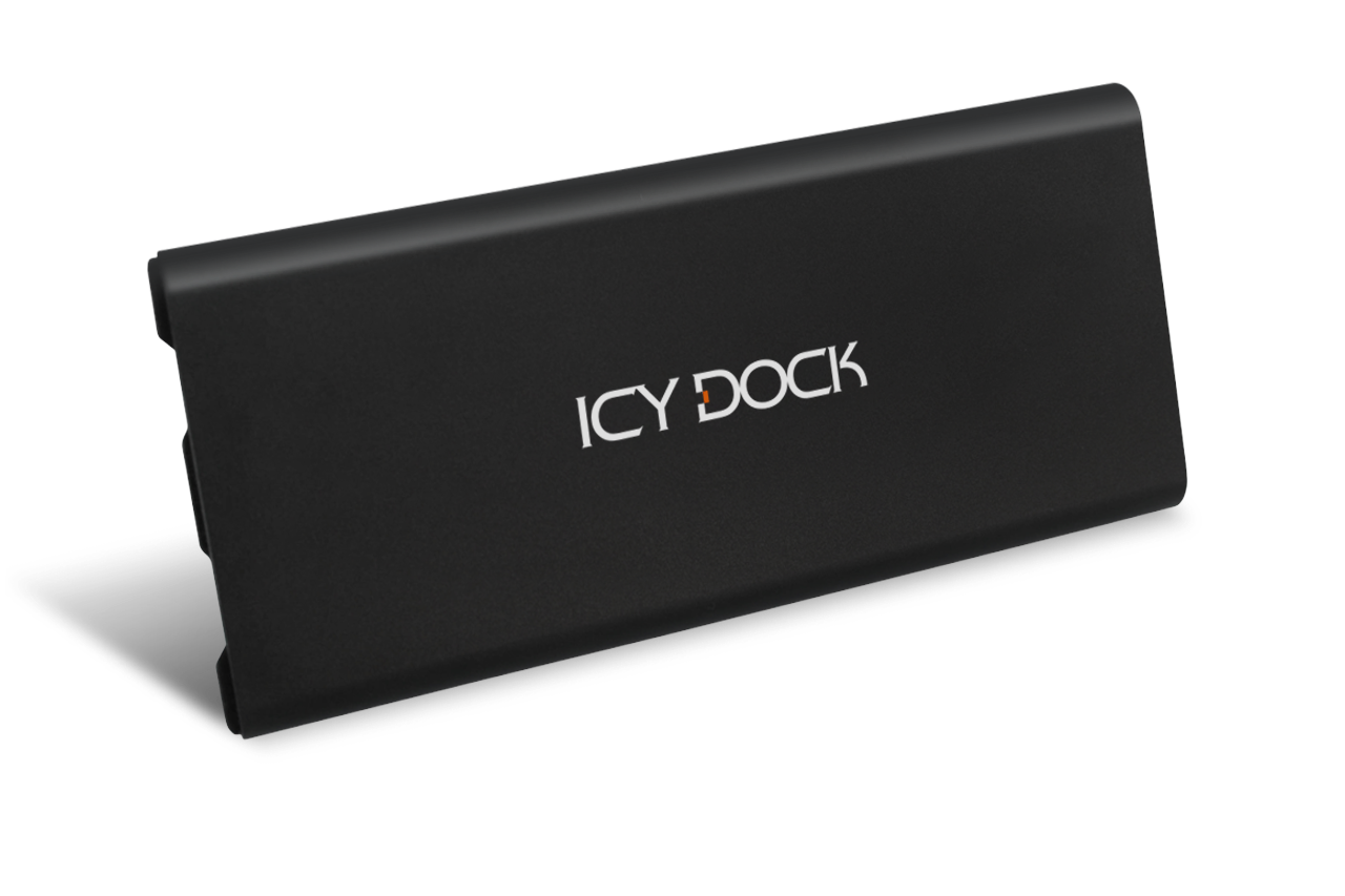 ICY Dock ICYNano MB861U31-1M2B M.2 NVMe SSD-Gehäuse USB 3.2 Gen 2 Schwarz