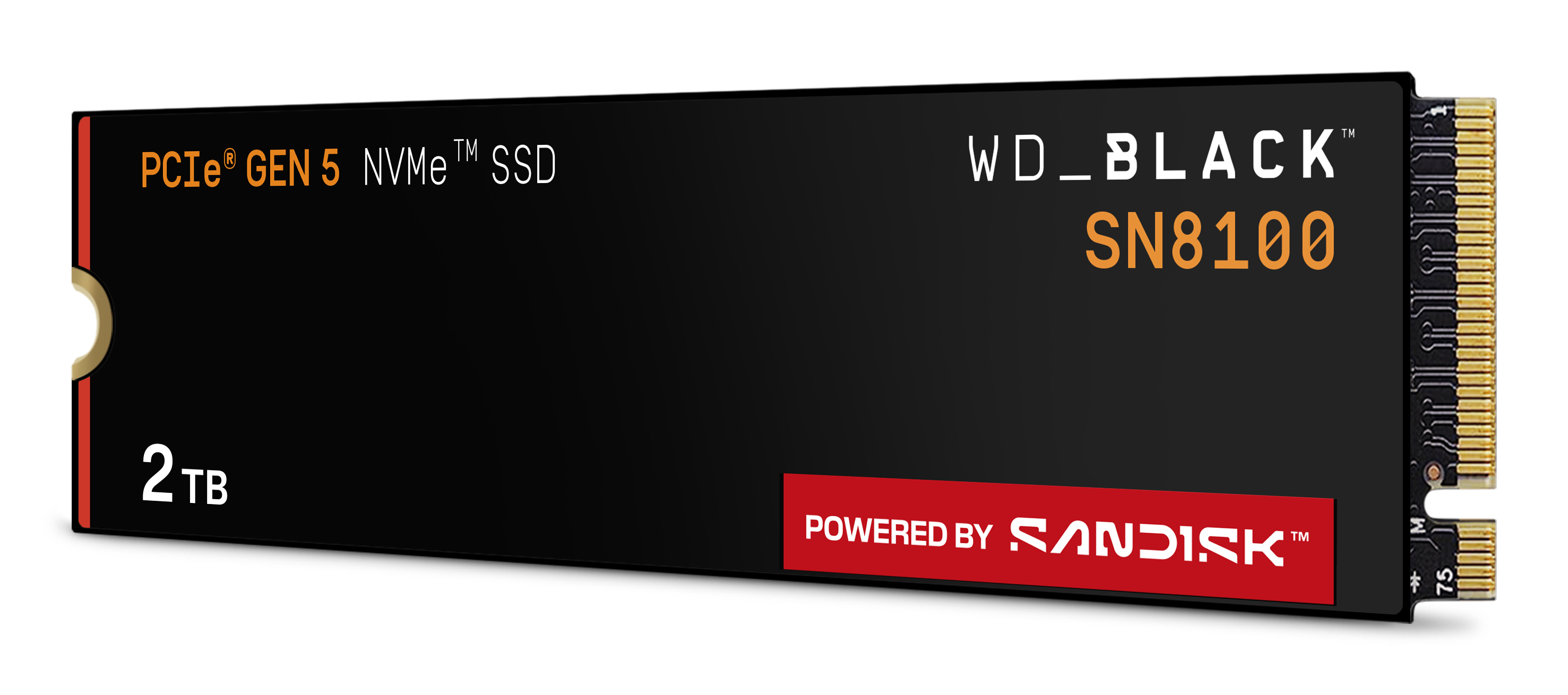 Western Digital WD_BLACK SN8100 NVMe SSD 2 TB M.2 PCIe 5.0
