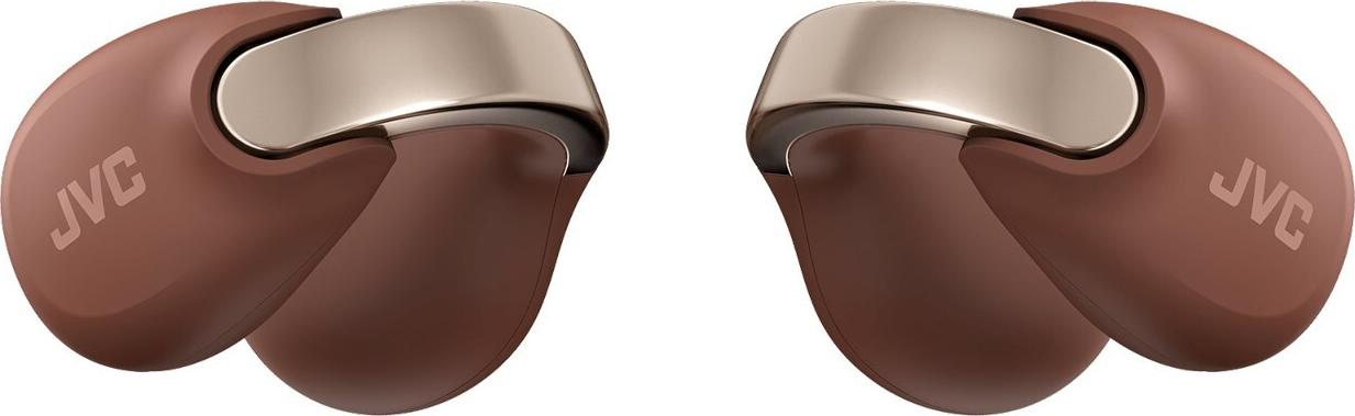 JVC HA-NP1TTU - Offene TWS-Kopfhörer vom Typ Earcuff, burgunderrot (HA-NP1TTU)