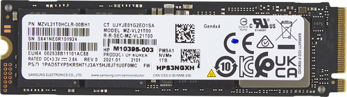 HP Inc. HP 1TB PCIe-4x4 NVMe M.2 SSD (5R8Y0AA#ABB)