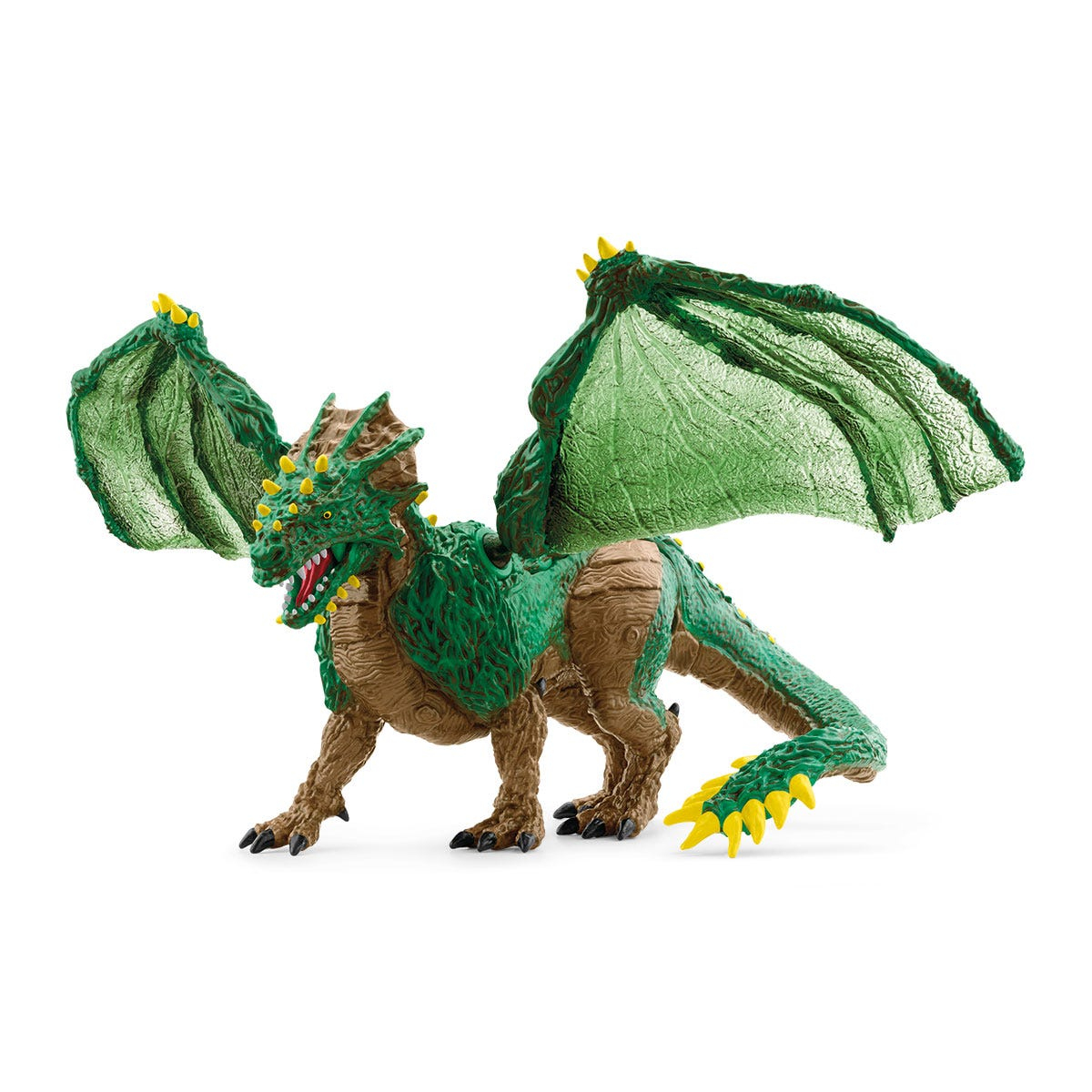 Schleich ELDRADOR CREATURES Dschungeldrache Spielfigur Braun, Grün, Gelb