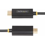 STARTECH.COM 3m DisplayPort to HDMI Adapter Cable 4K 60Hz with HDR DP to HDMI 2.0b Active Video Converter DisplayPort Desktop (3M-DP-HDMI-4K60-HDR)
