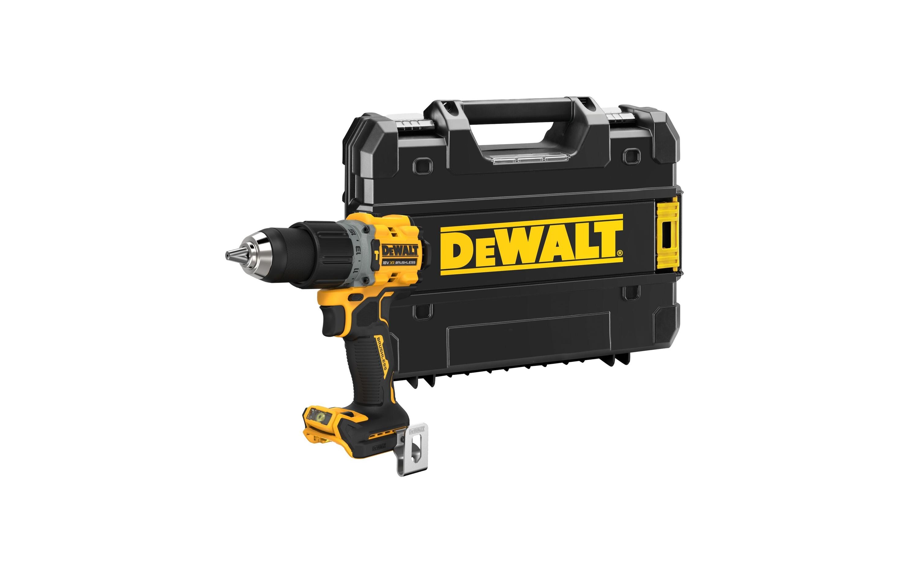 DeWalt DCD805NT-XJ Akku-Schlagbohrschrauber 18 V 90 Nm Schwarz, Gelb