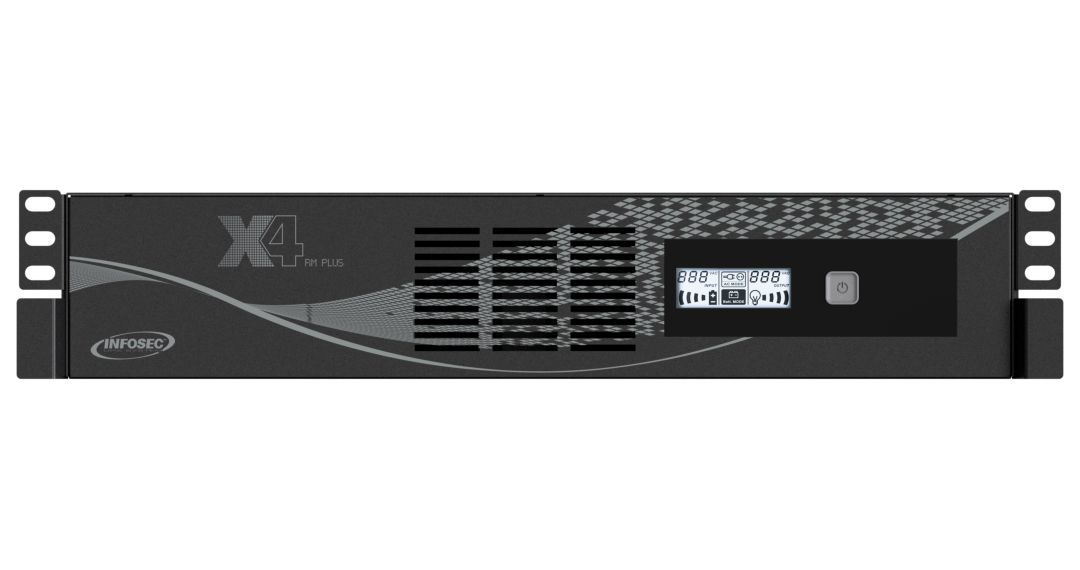 Infosec X4 RM Plus 600 USV Line-Interaktiv 600 VA 360 W Rackmount 2U Schwarz
