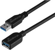 MEDIARANGE USB-Verlängerungskabel USB 3.0 5 GB/s sw (MRCS241)