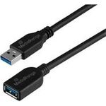 MEDIARANGE USB-Verlängerungskabel USB 3.0 5 GB/s sw (MRCS241)