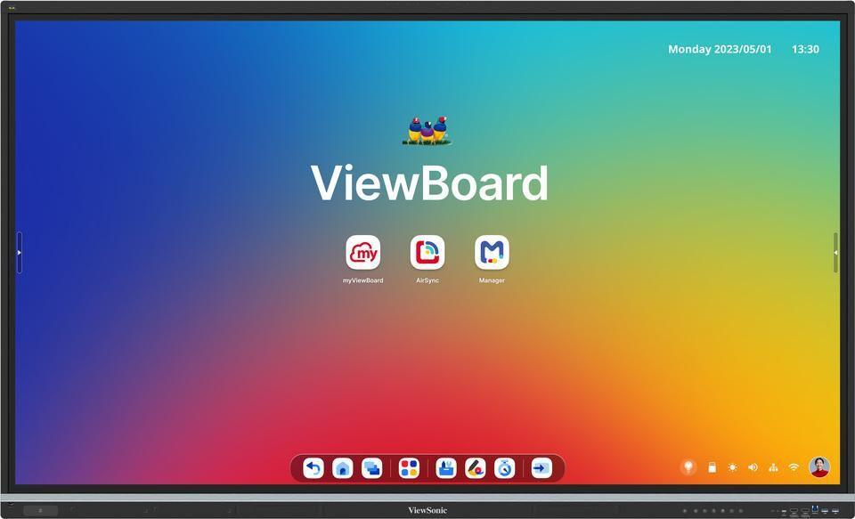 ViewSonic IFP7551-3C 190,50cm (75") 4K UHD Interaktives Whiteboard Multi-Touch Android