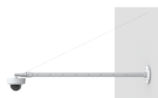 AXIS T91B53 Telescopic Ceiling Mount Halterung für Kameramontage Weiß