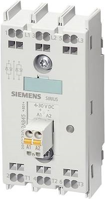 Siemens 3-phasiges Halbleiterrelais 3RF22 1 St. 3RF2230-2AC45 Last-Strom 30 A (3RF2230-2AC45)