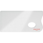 CARAN D'ACHE Aquarell-Farbpalette, aus Plexiglas, weiß eine aufgerauhte Seite, die Papiertextur imitiert, eine - 1 Stück (117.103)