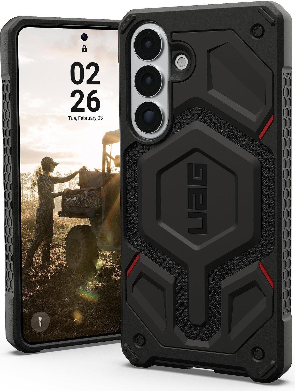 UAG Urban Armor Gear Monarch Pro Case mit Magnet-Modul | Samsung Galaxy S26+ | kevlar schwarz | 214514113940 (214514113940)