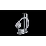 Yealink BH72 Teams + BHC76 Kopfhörer Kabellos Kopfband Büro/Callcenter USB Typ-C Bluetooth Ladestation Hellgrau (1208612)